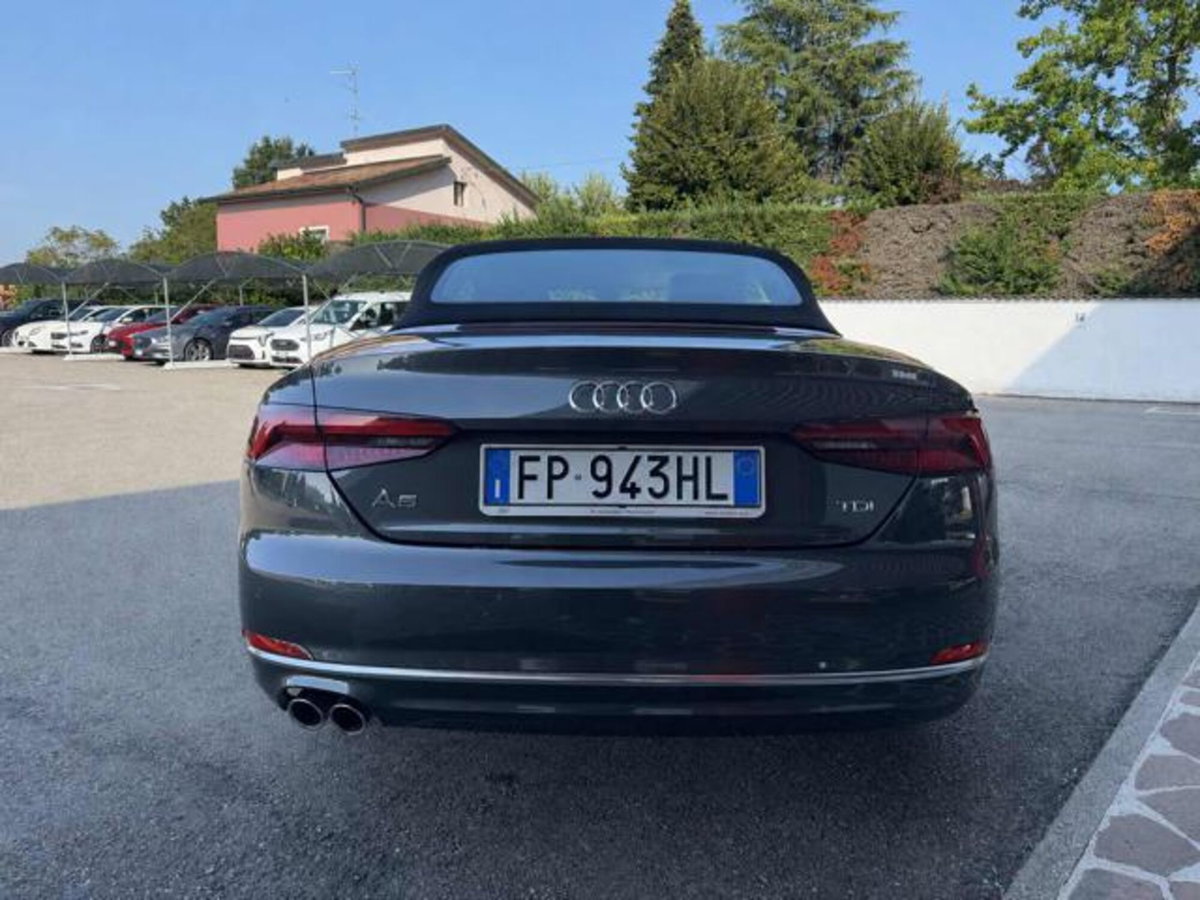 Audi A5 Cabrio 2.0 TDI 190 CV S tronic Business Sport (4)