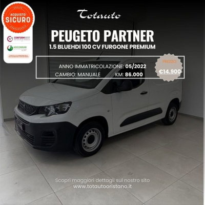 Peugeot Partner Furgone BlueHDi 100 PC Furgone Premium usato