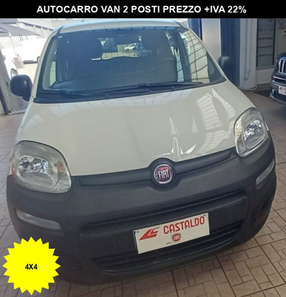 Fiat Panda 0.9 TwinAir Turbo S&S 4x4 Pop Van 2 posti