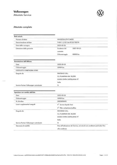 Volkswagen T-Roc 1.5 tsi Life dsg (8)