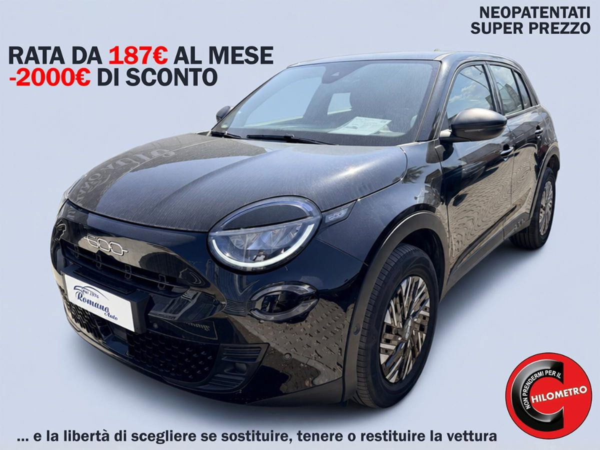 Fiat 600 1.2 hybrid 110cv auto