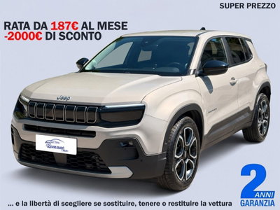 Jeep Avenger 1.2 turbo Summit fwd 100cv usata