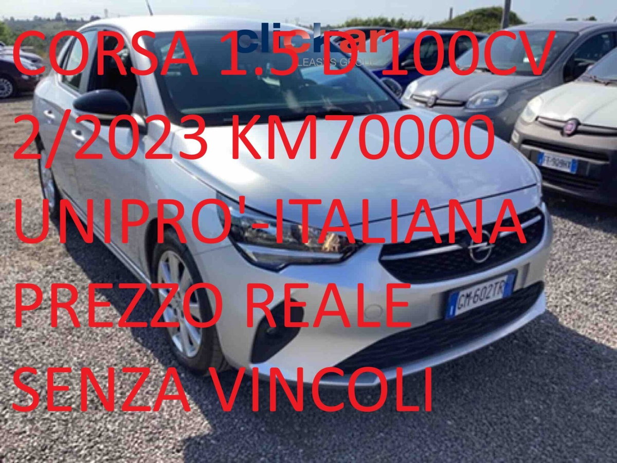 Opel Corsa 1.5 D 100 CV Edition