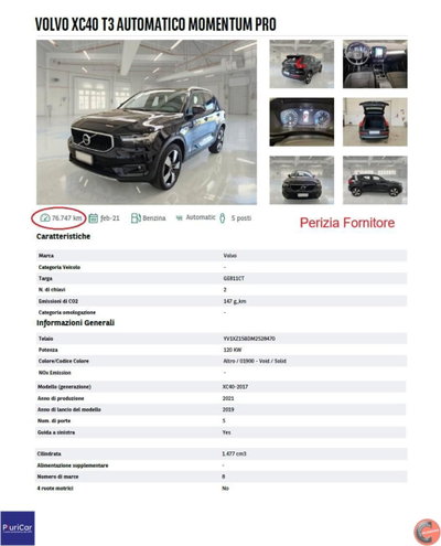 Volvo XC40 T3 Geartronic Momentum Pro (14)