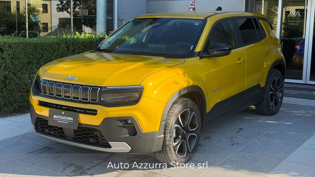 Jeep Avenger 1.2 turbo Summit fwd 100cv
