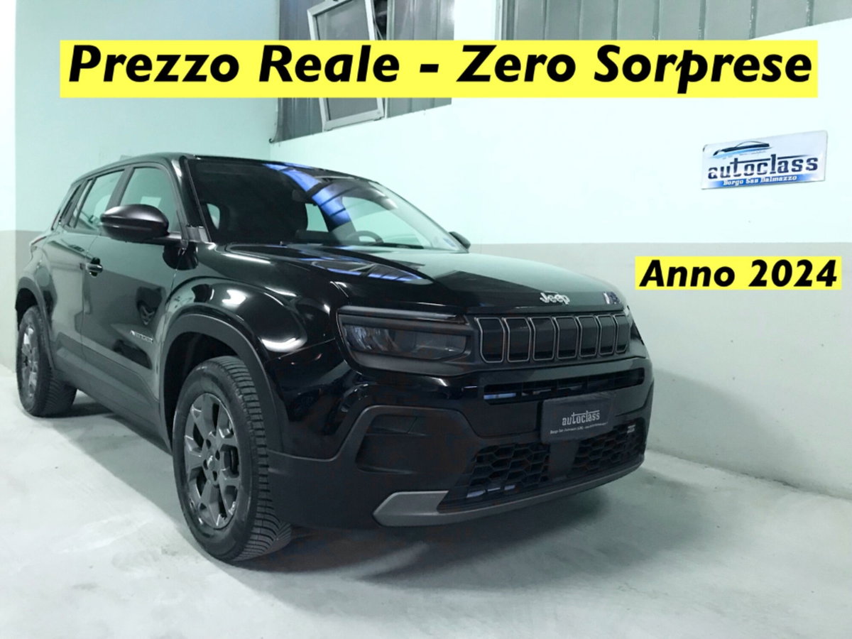 Jeep Avenger 1.2 turbo Longitude fwd 100cv