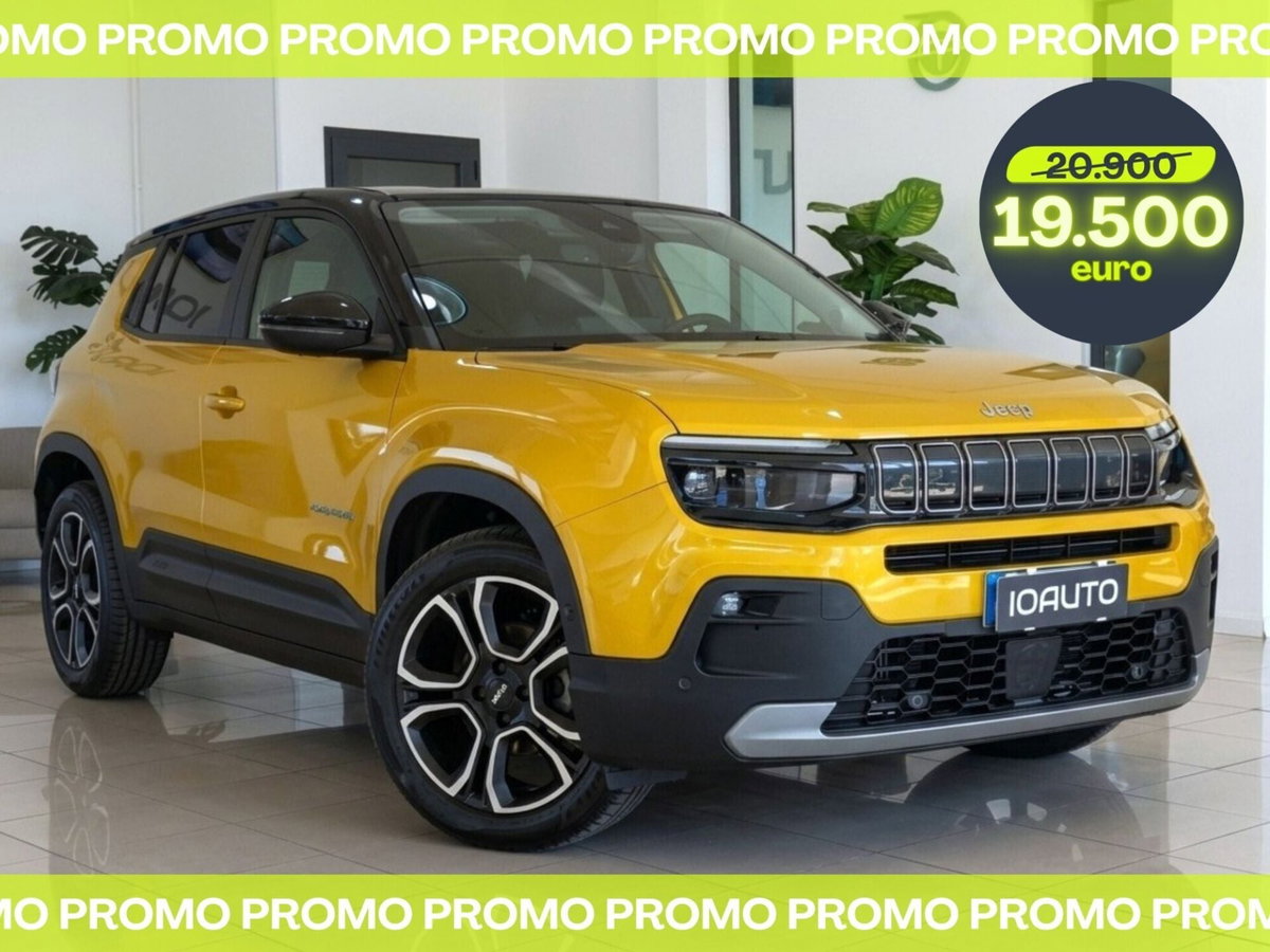 Jeep Avenger 1.2 turbo Summit fwd 100cv