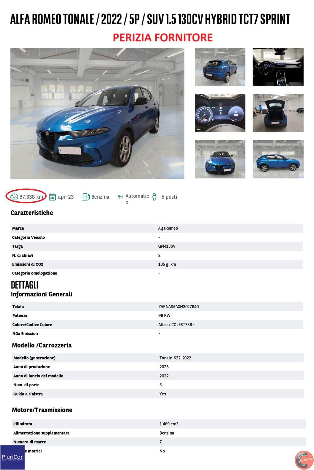 Alfa Romeo Tonale Tonale 1.5 130 CV MHEV TCT7 Super (14)