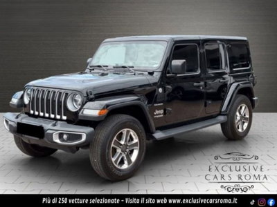 Jeep Wrangler Unlimited 2.0 Turbo Sahara usata
