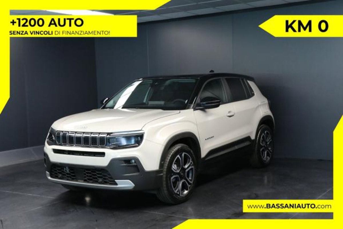 Jeep Avenger 1.2 turbo Summit fwd 100cv