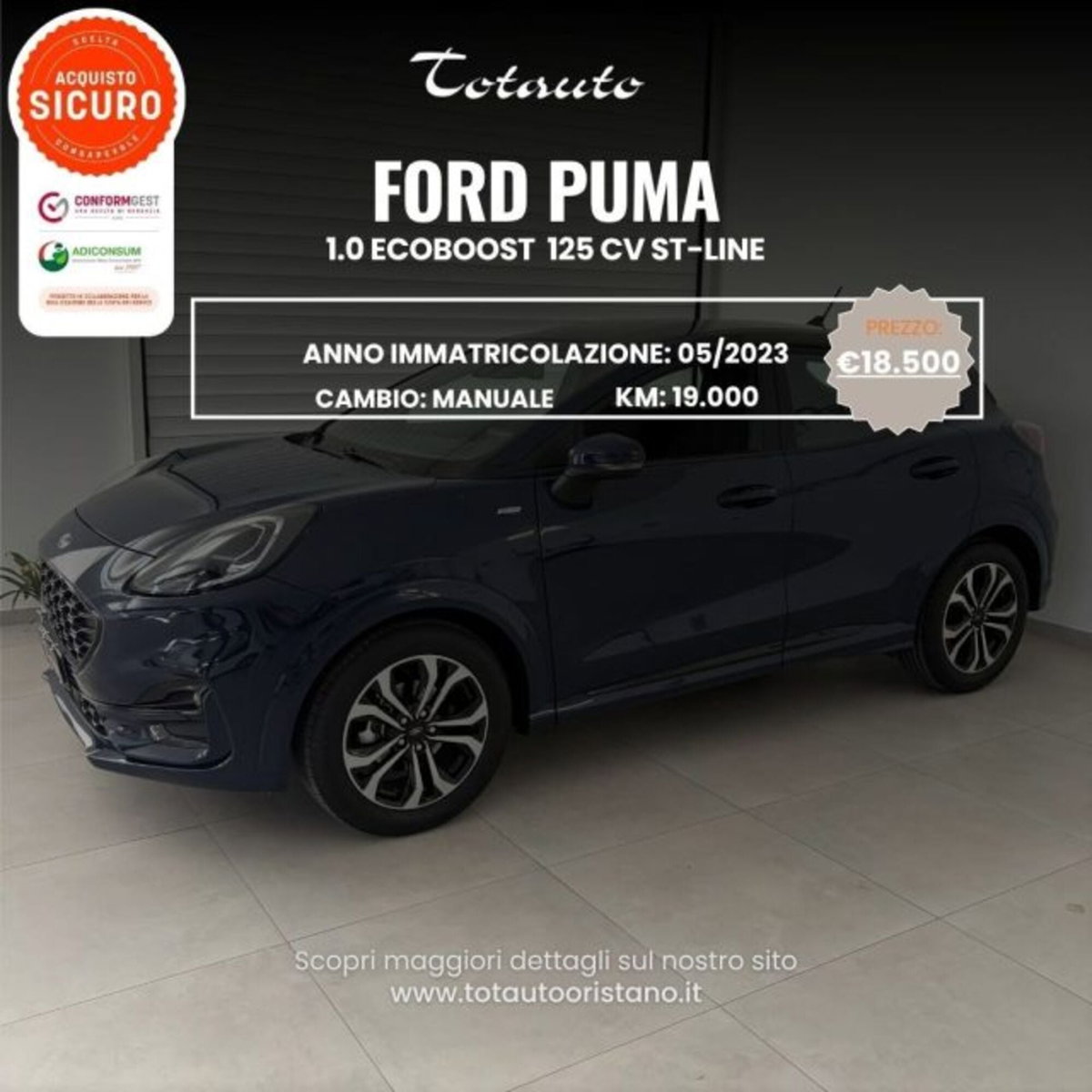 Ford Puma 1.0 EcoBoost Hybrid 125 CV S&S ST-Line Design 2