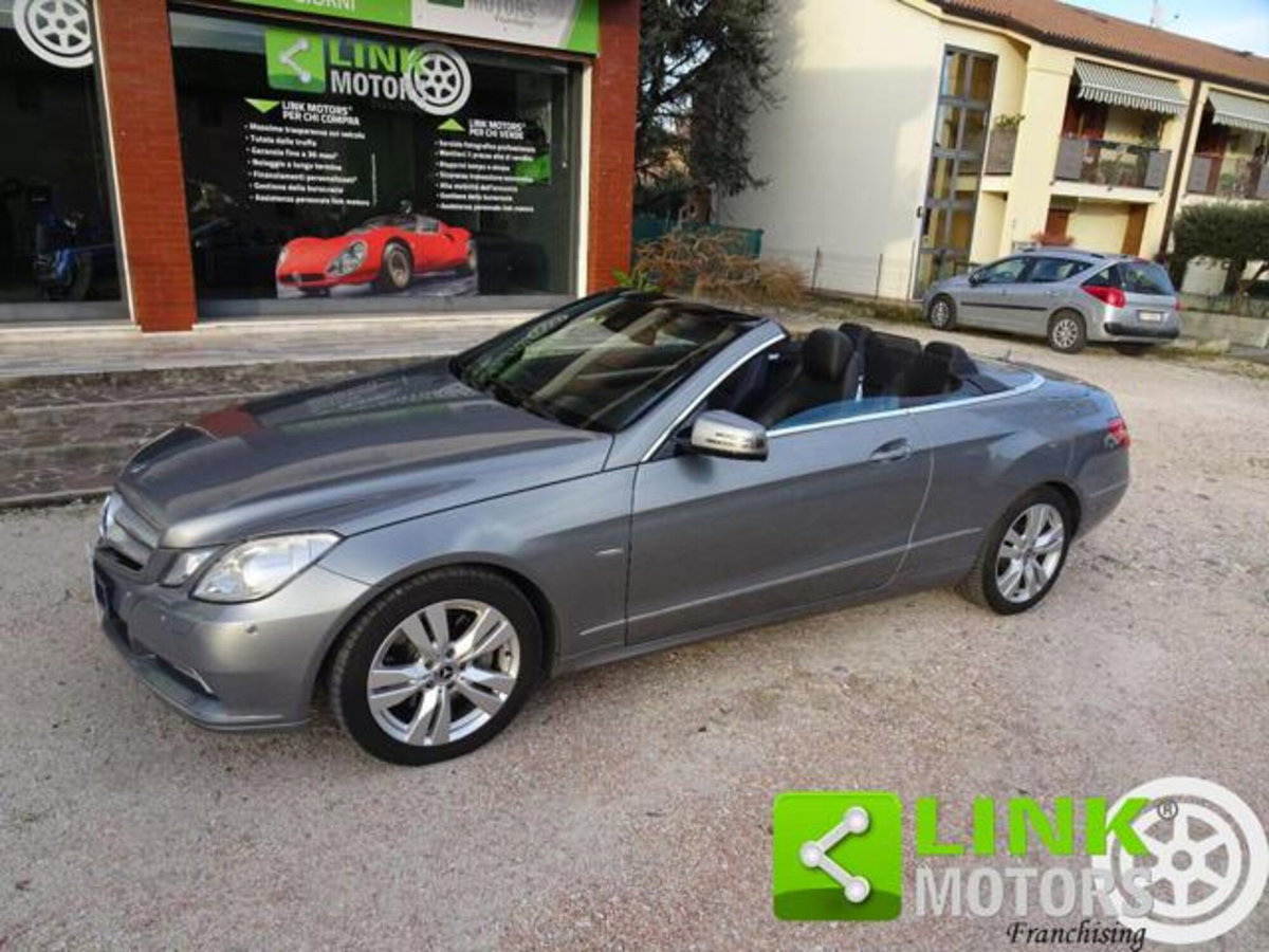 Mercedes-Benz Classe E Cabrio 350 CDI Cabrio BlueEFFICIENCY Avantgarde