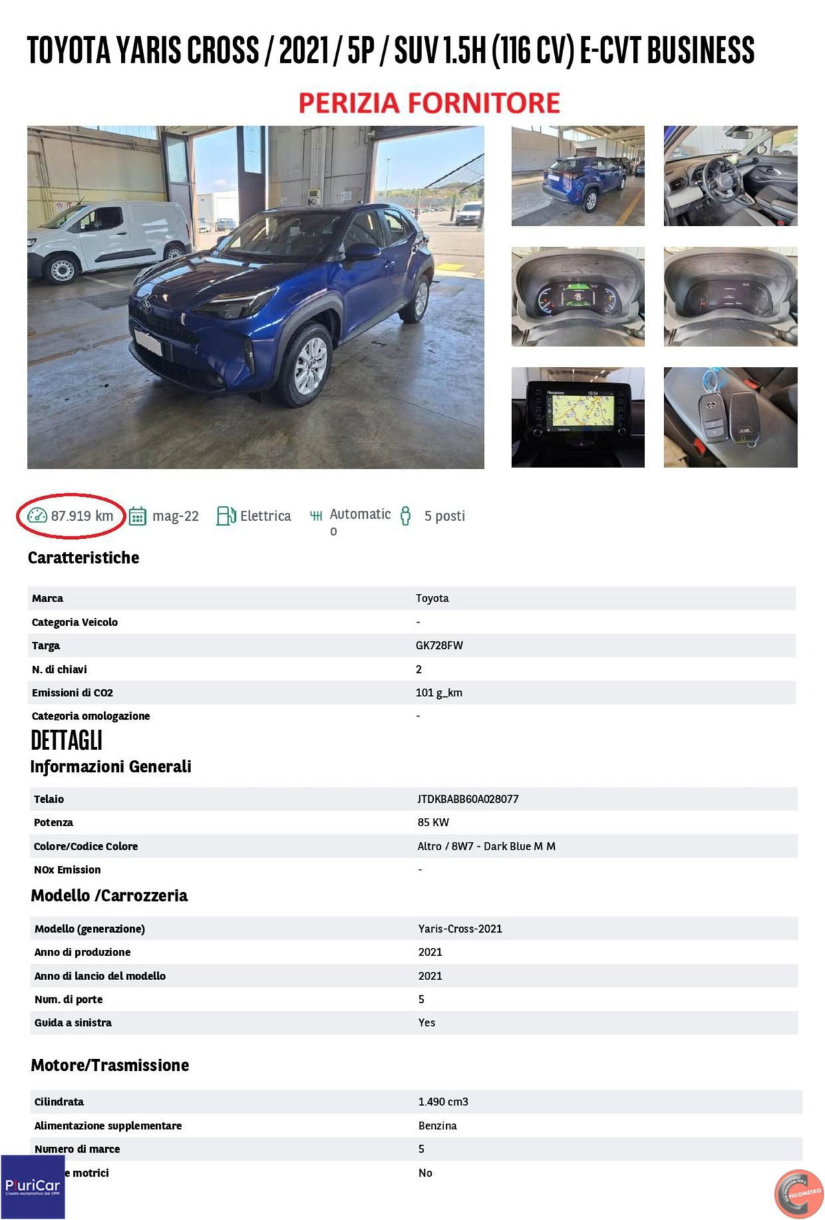 Toyota Yaris Cross 1.5 Hybrid 5p. E-CVT Premiere (14)