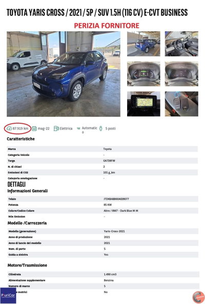 Toyota Yaris Cross 1.5 Hybrid 5p. E-CVT Premiere (14)