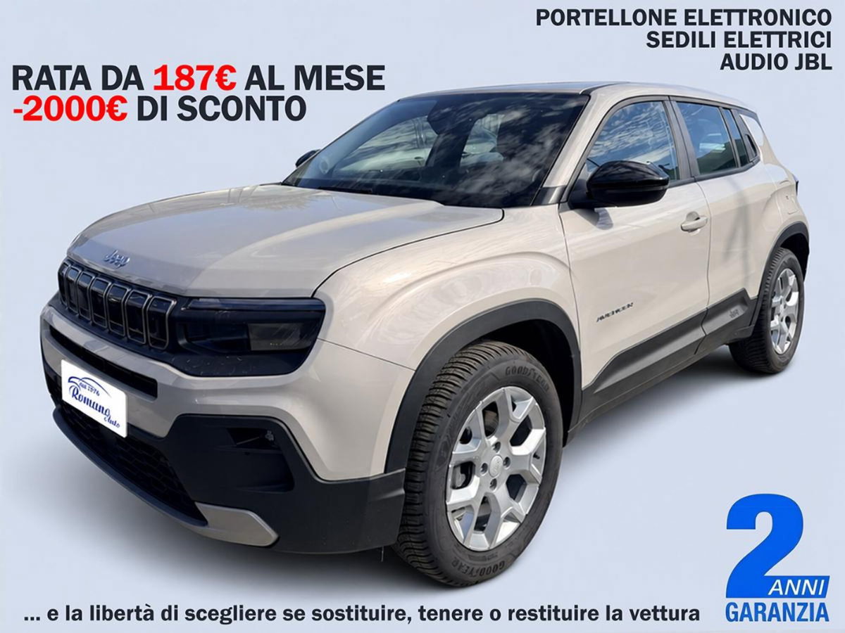 Jeep Avenger 1.2 turbo Altitude fwd 100cv