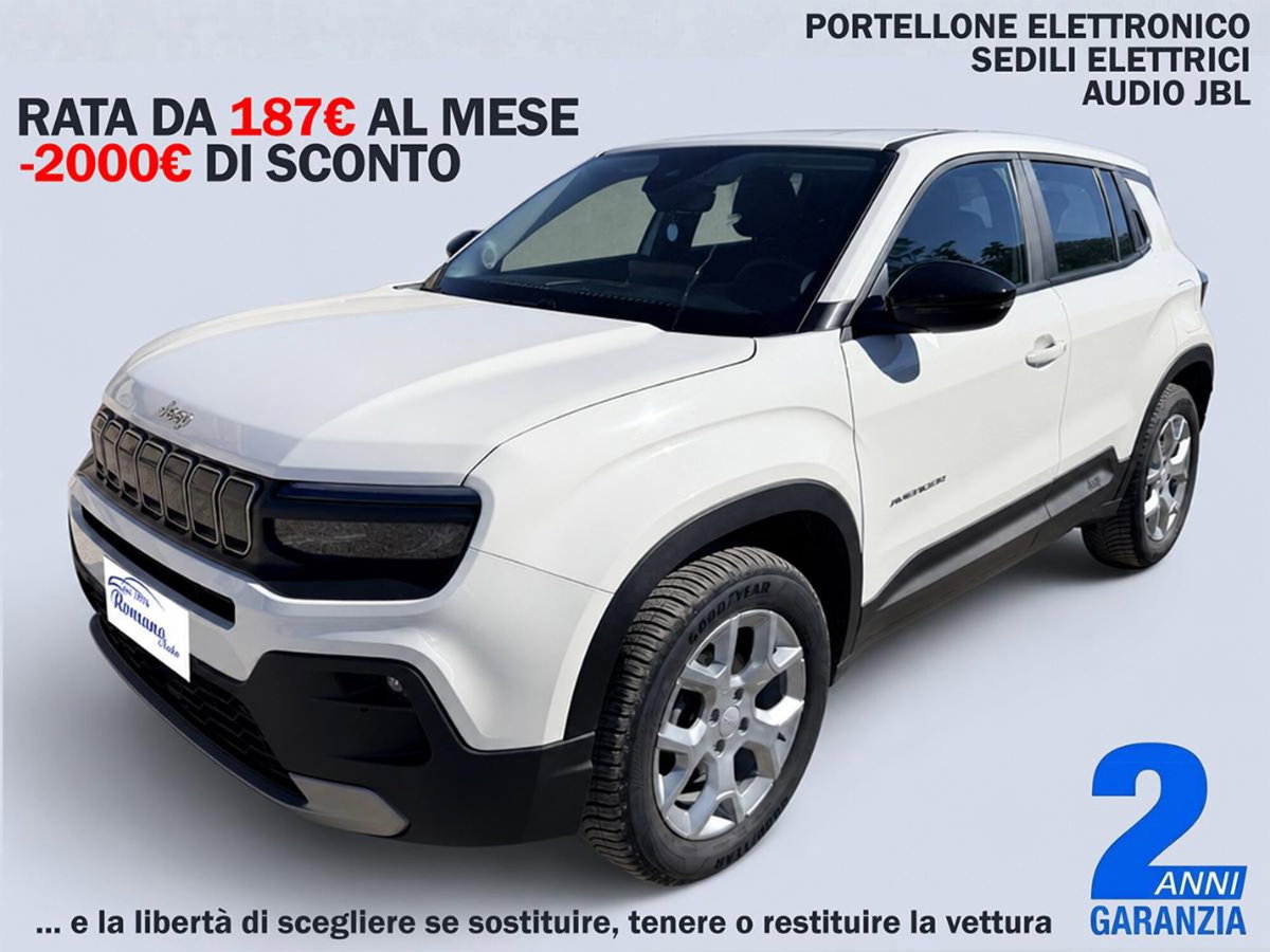 Jeep Avenger 1.2 turbo Altitude fwd 100cv