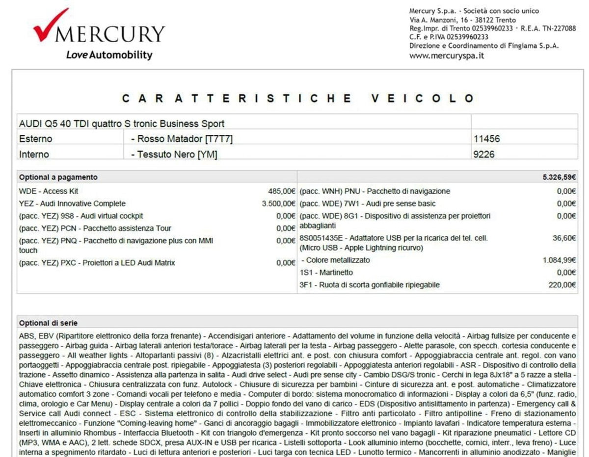 Audi Q5 40 TDI quattro S tronic Business Sport (8)