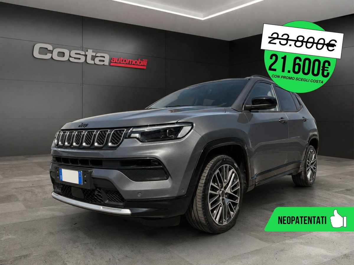 Jeep Compass 1.5 turbo t4 mhev Summit 2wd 130cv dct