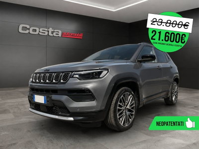 Jeep Compass 1.5 turbo t4 mhev Summit 2wd 130cv dct usata