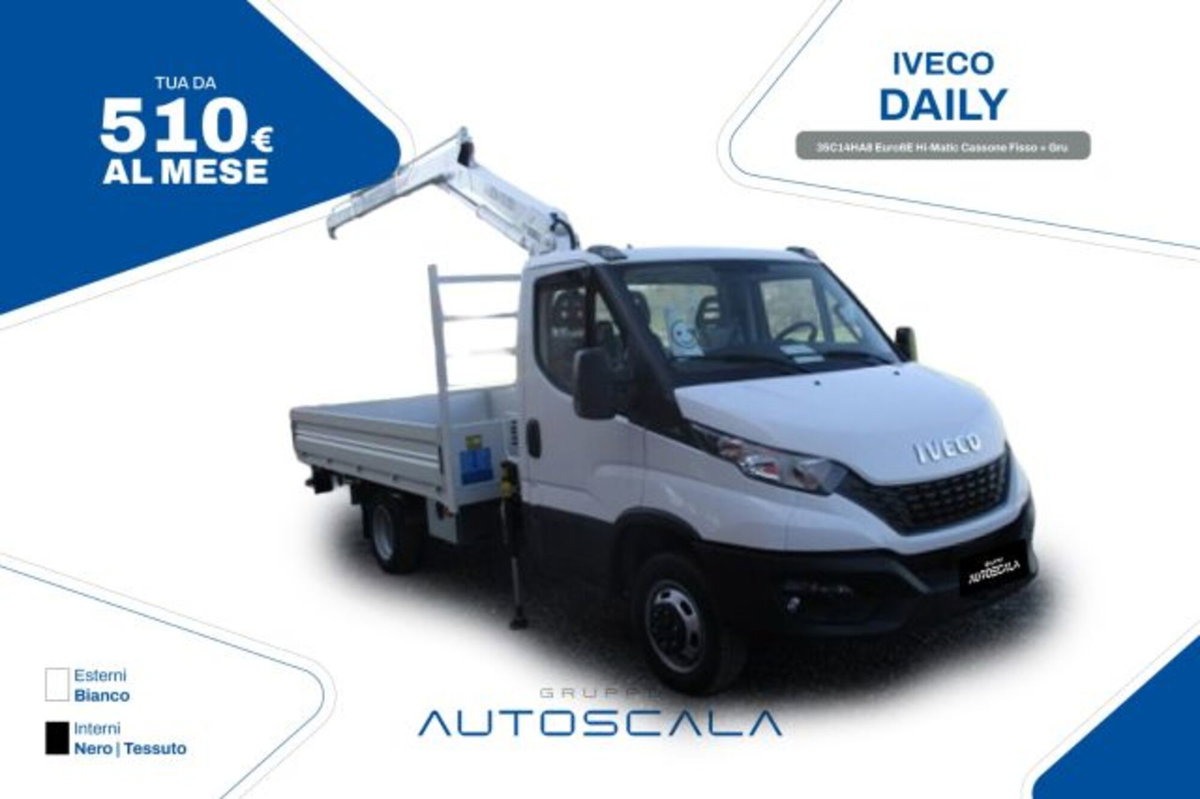 Iveco Daily Telaio 35C14HA8 BTor 2.3 HPT PLM-RG Cabinato Hi-Matic