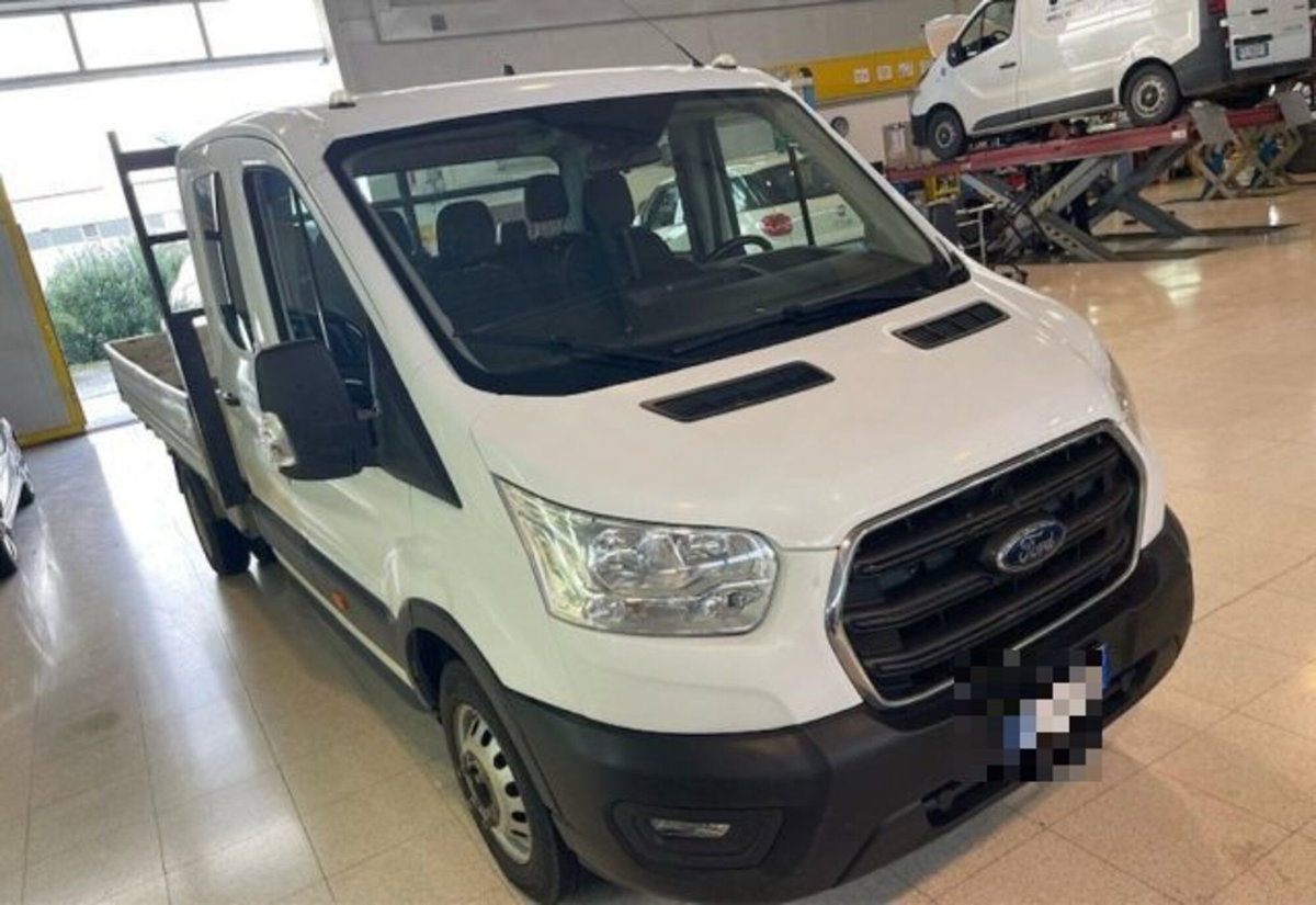 Ford Transit transit 350 tr.post. 2.0 tdci 170cv trend L4 Onnicar d.cab. cassone fisso r.sing. (2)