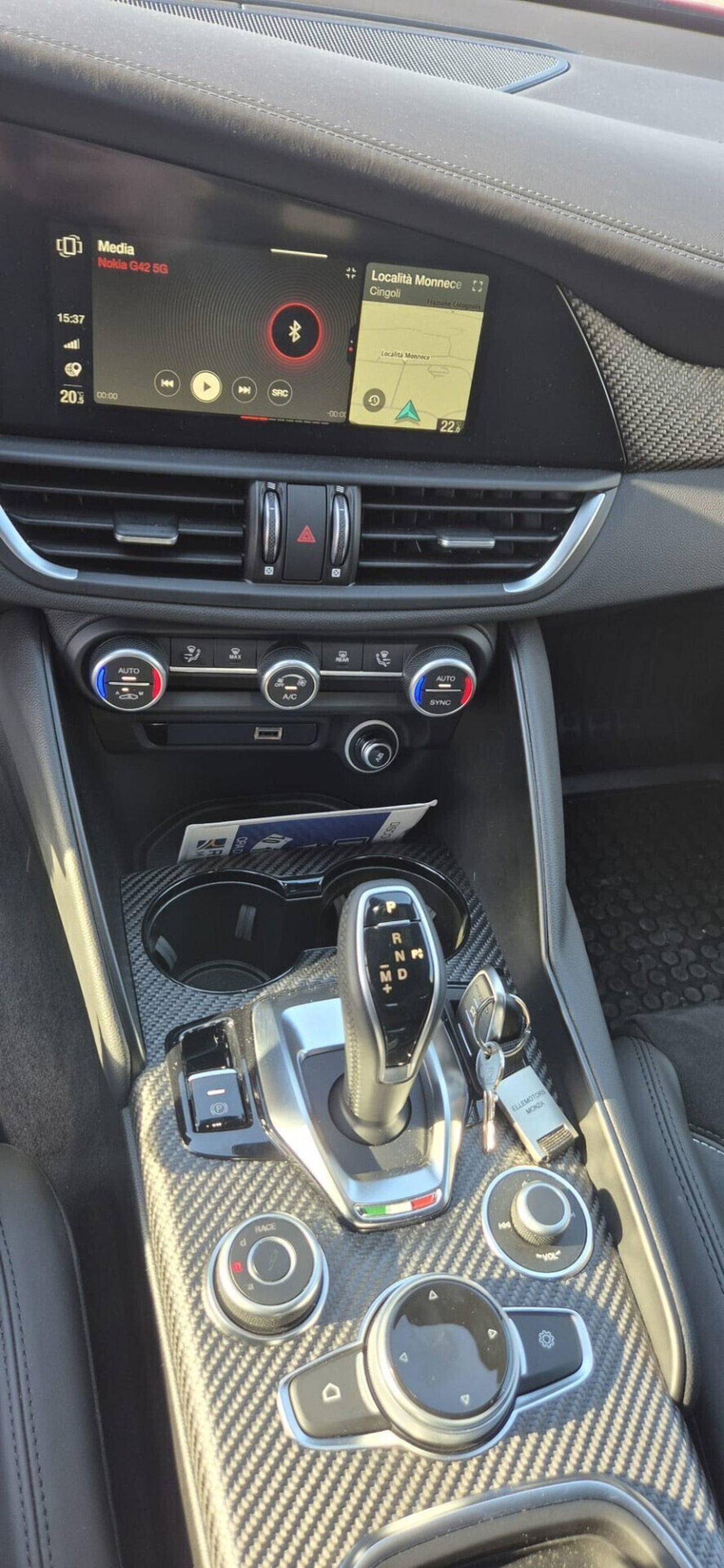 Alfa Romeo Giulia 2.9 V6 Quadrifoglio 520cv auto (11)