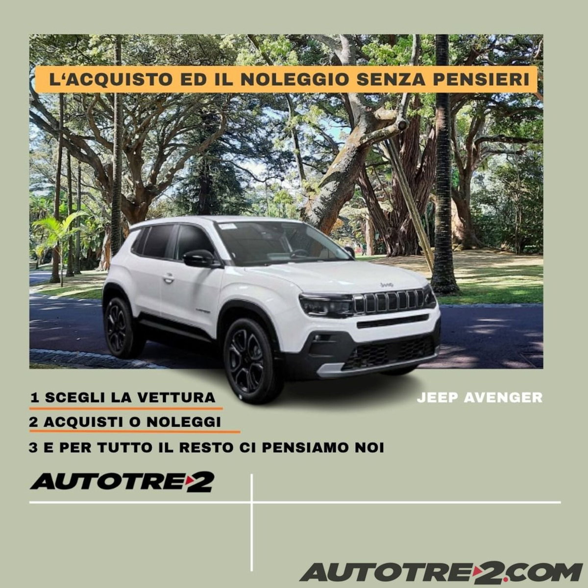 Jeep Avenger 1.2 turbo Longitude fwd 100cv