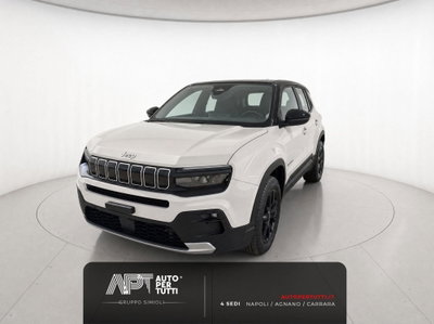 Jeep Avenger 1.2 turbo e-hybrid mhev Black Edition fwd 110cv edct6 nuova