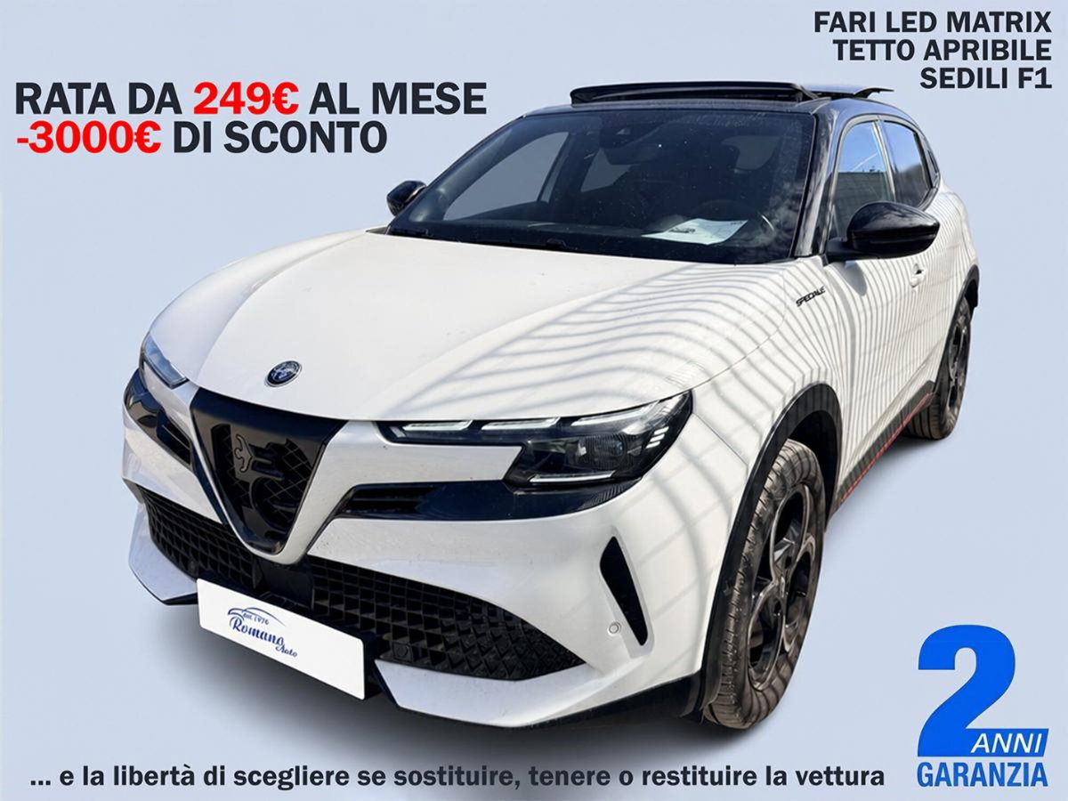 Alfa Romeo Junior elettrica Speciale 156cv