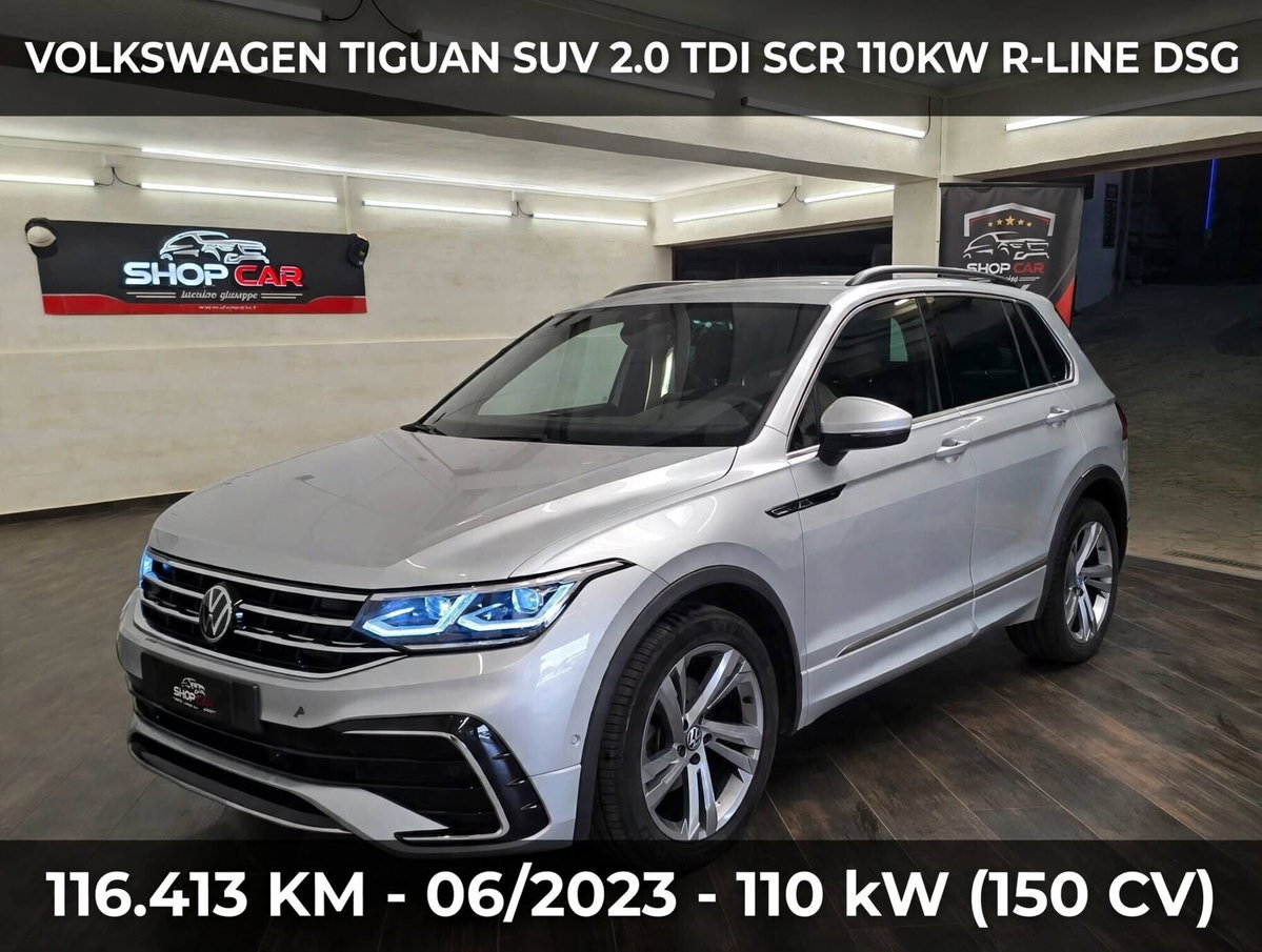 Volkswagen Tiguan 2.0 TDI 150 CV SCR DSG 4MOTION R-Line