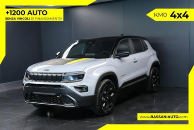 Jeep Avenger 1.2 turbo e-hybrid mhev The North Face 4xe 145cv edct6 nuova