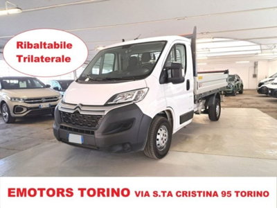Citroen Jumper Telaio 35 BlueHDi 140 PM Cassonato Ribaltabile Trilaterale usata
