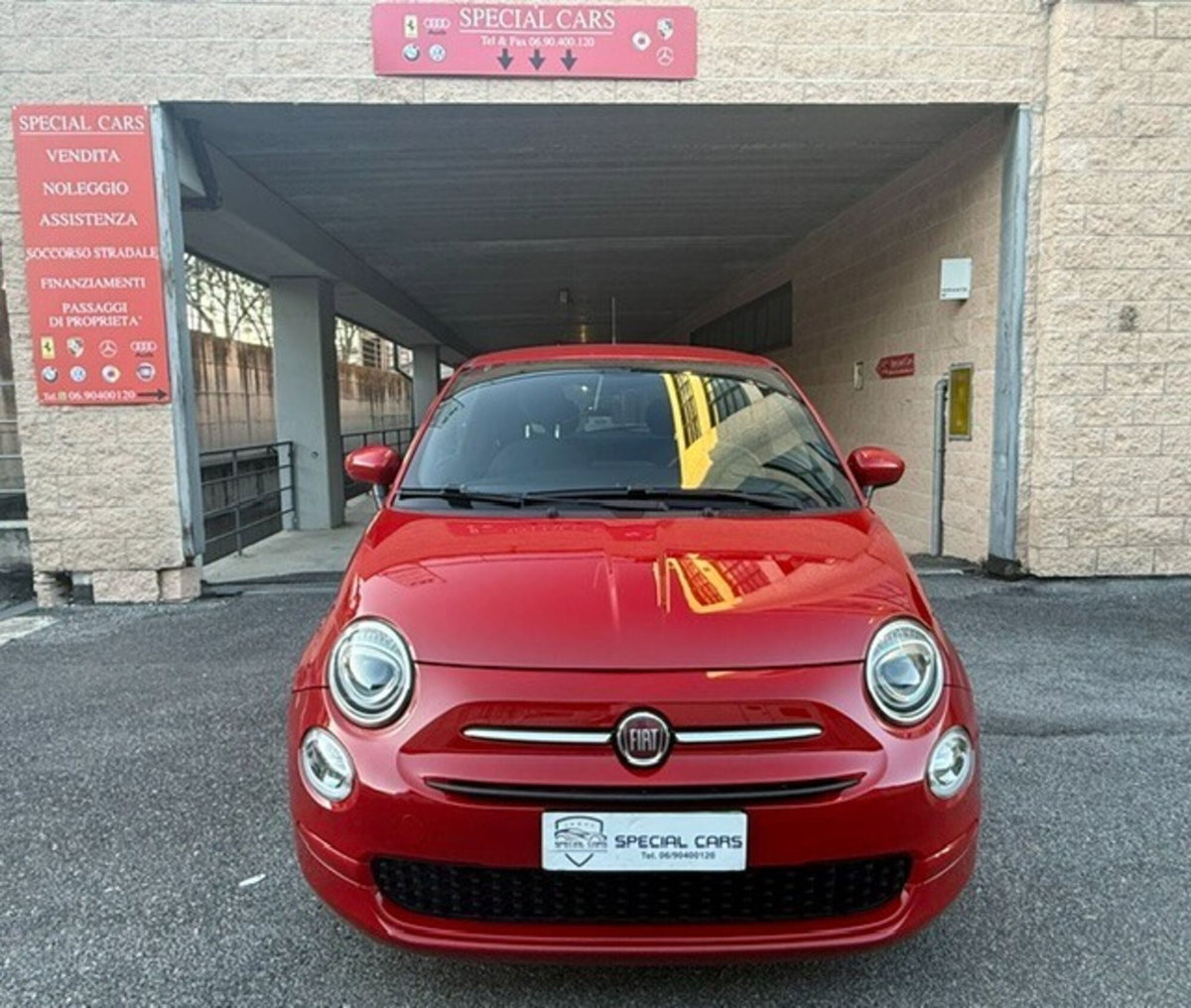 Fiat 500 1.0 Hybrid Red