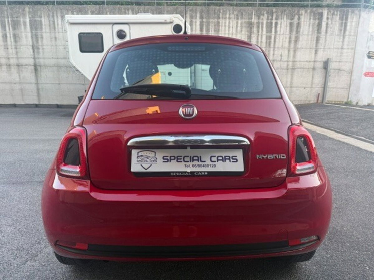 Fiat 500 1.0 Hybrid Red (8)