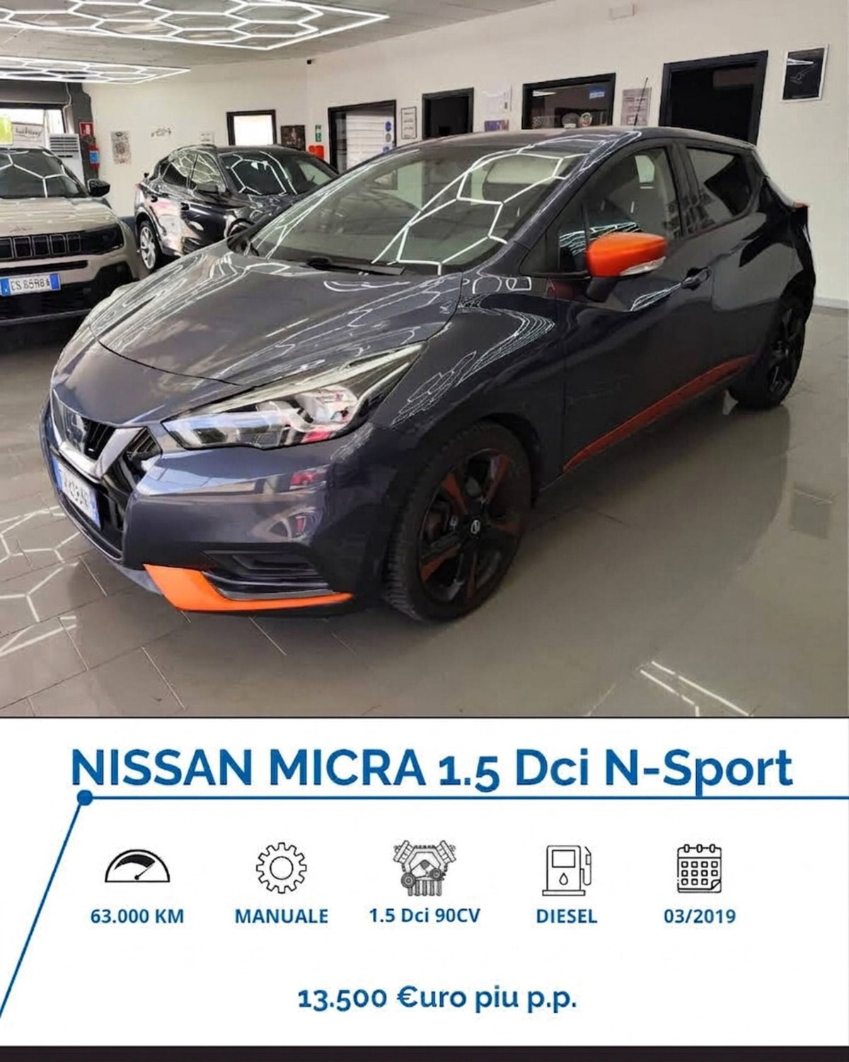 Nissan Micra 1.5 dCi 8V 5 porte N-Sport