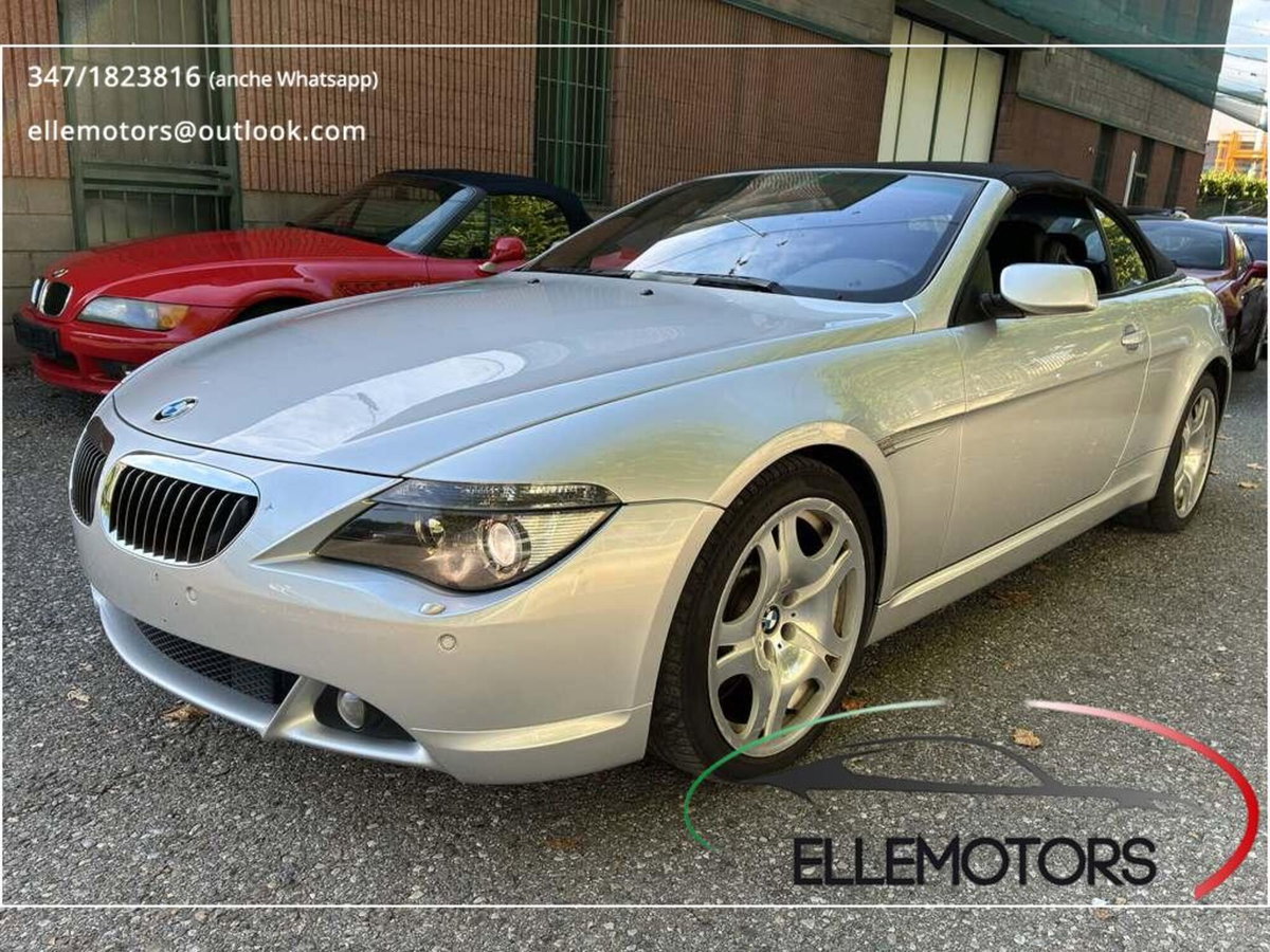 BMW Serie 6 Cabrio 645Ci cat