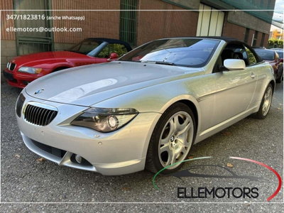 BMW Serie 6 Cabrio 645Ci cat usata