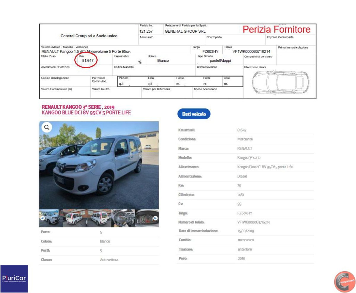 Renault Kangoo Blue dCi 8V 95CV 5 porte Life (14)