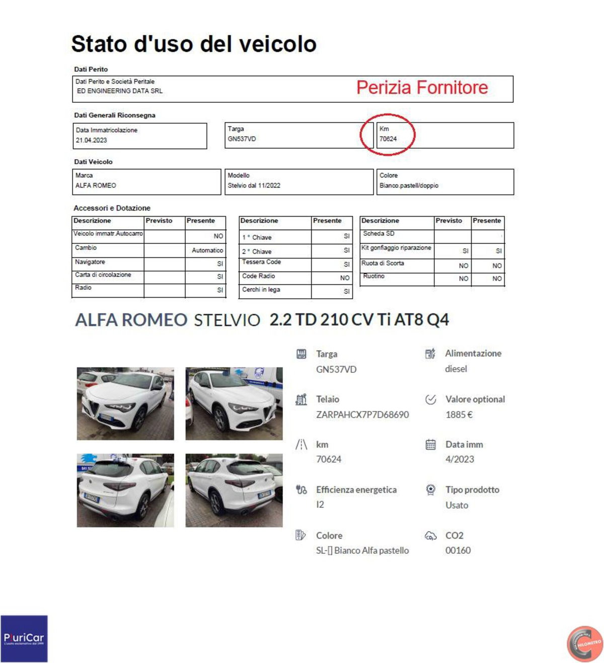 Alfa Romeo Stelvio Stelvio 2.2 Turbodiesel 210 CV AT8 Q4 Ti (13)
