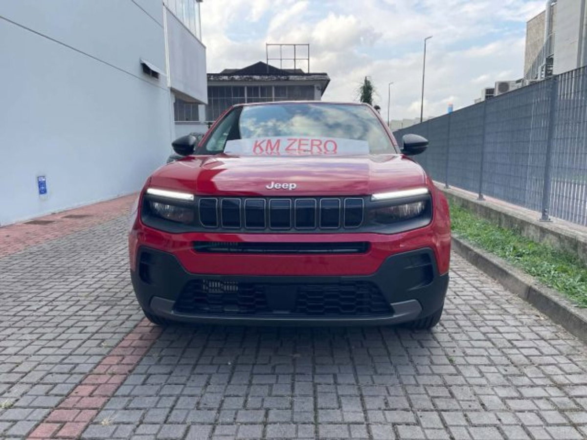 Jeep Avenger 1.2 turbo e-hybrid mhev Longitude fwd 110cv edct6