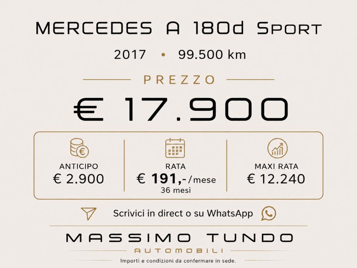 Mercedes-Benz Classe A 180 d Sport (12)