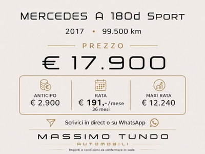 Mercedes-Benz Classe A 180 d Sport (12)