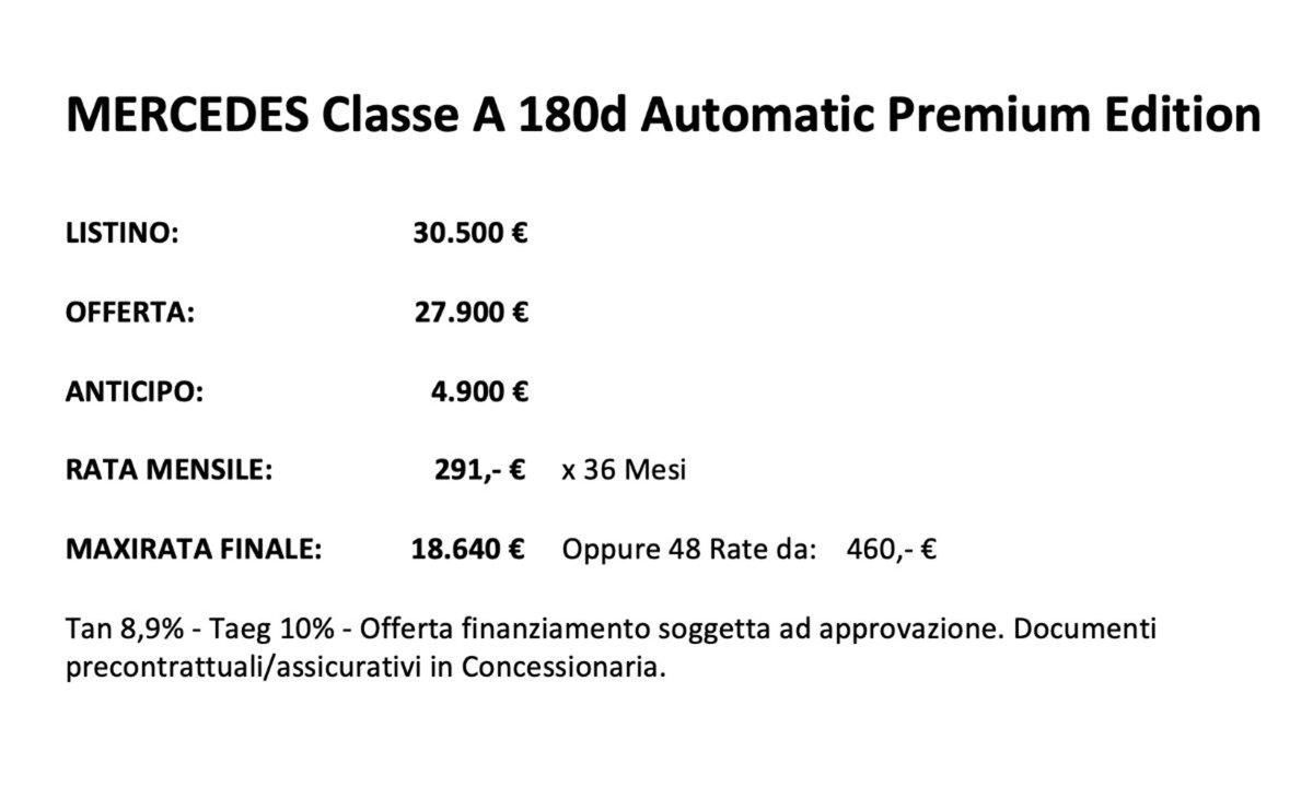Mercedes-Benz Classe A 180 d Automatic Premium (17)