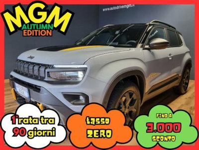 Jeep Avenger 1.2 turbo e-hybrid mhev The North Face 4xe 145cv edct6 usata