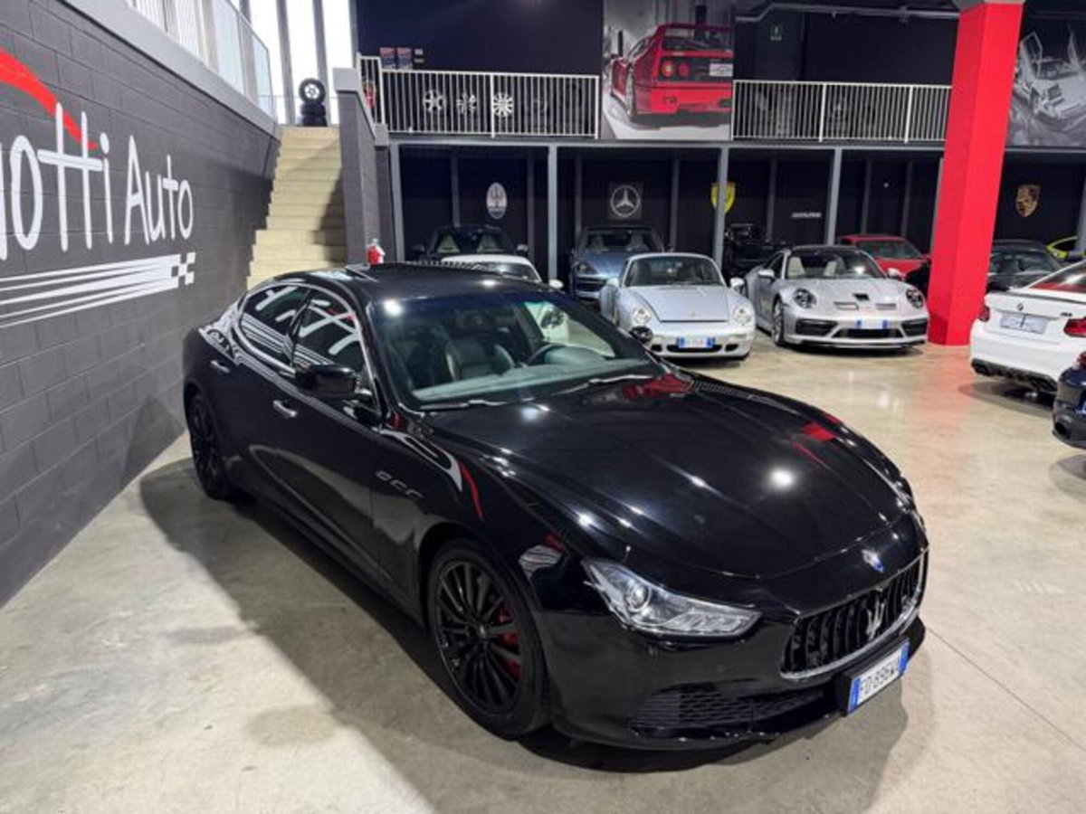 Maserati Ghibli Ghibli V6 Diesel 275 CV Ribelle Black (2)