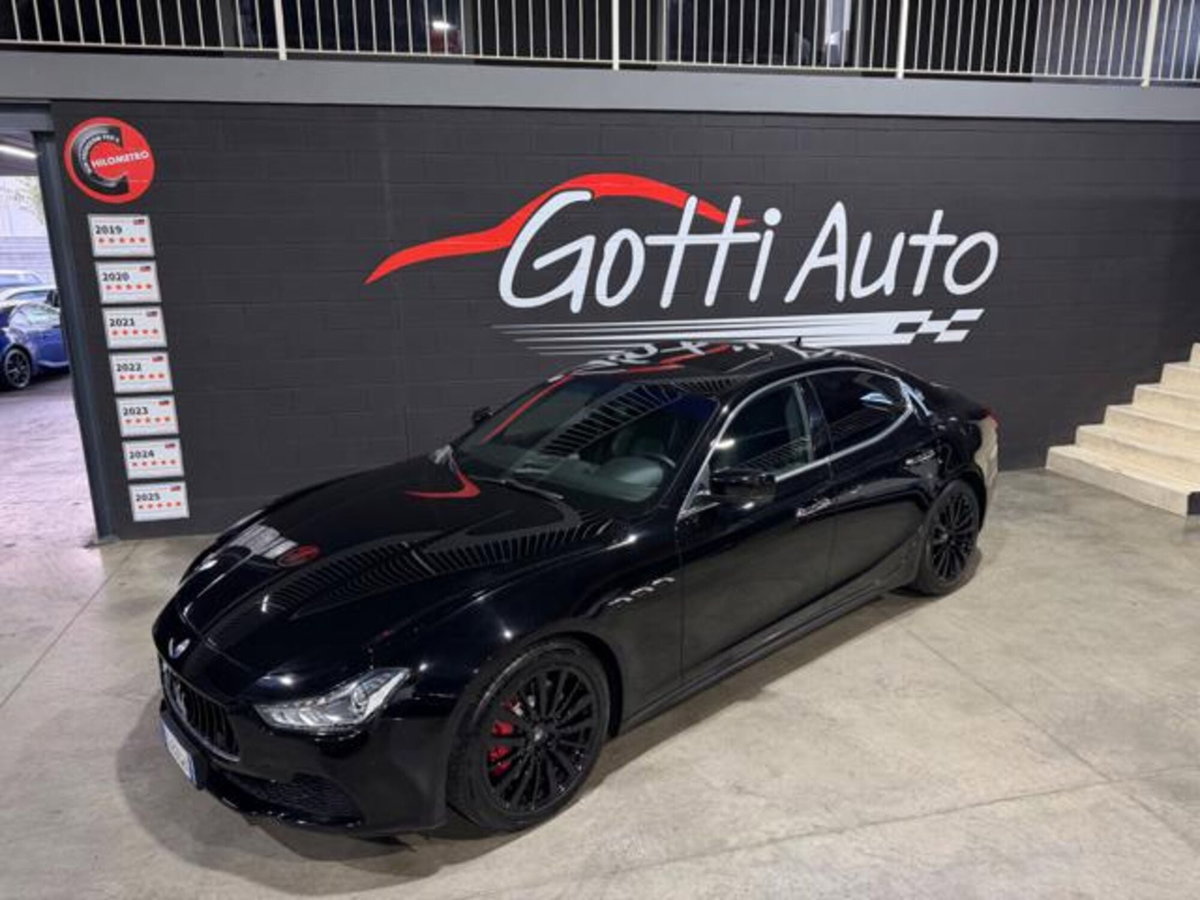 Maserati Ghibli Ghibli V6 Diesel 275 CV Ribelle Black (3)