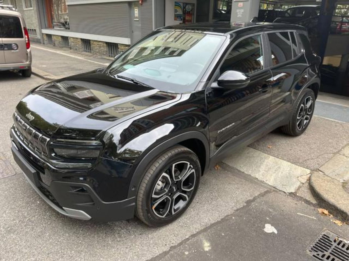 Jeep Avenger 1.2 turbo e-hybrid mhev Summit fwd 110cv edct6