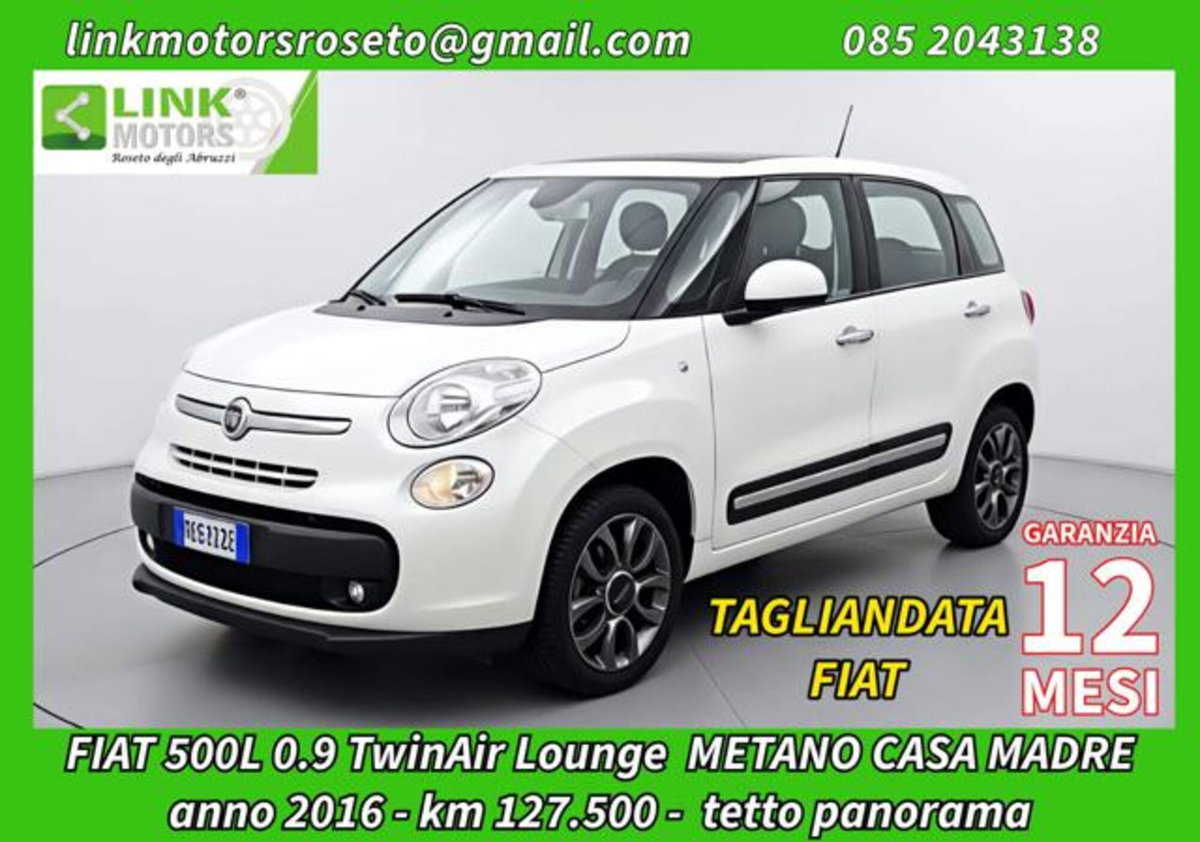 Fiat 500L 0.9 TwinAir Turbo Natural Power Lounge
