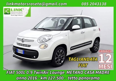 Fiat 500L 0.9 TwinAir Turbo Natural Power Lounge usata