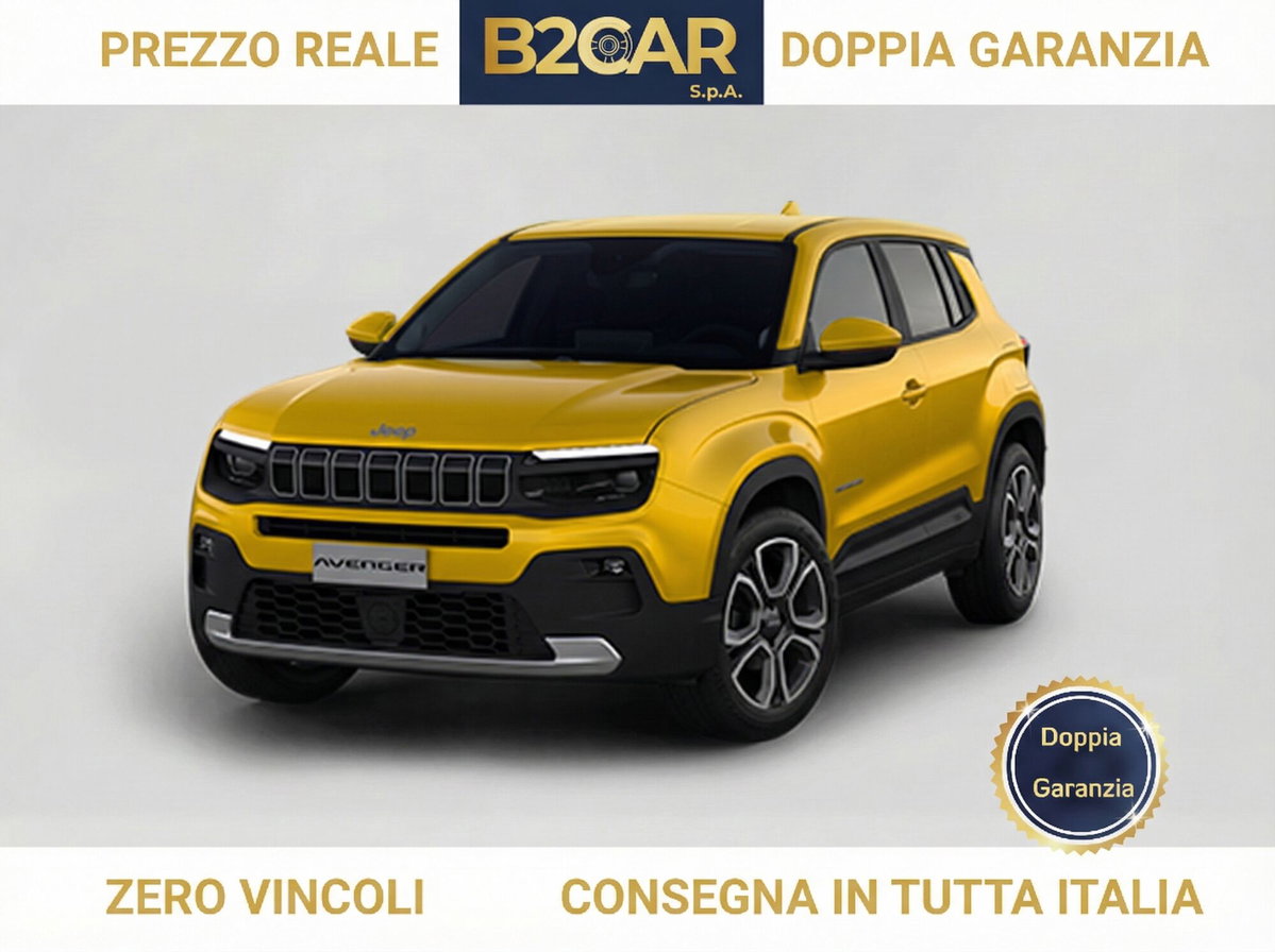 Jeep Avenger 1.2 turbo Summit fwd 100cv